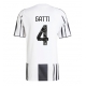 Juventus Federico Gatti #4 Replike Domaci Dres 2025-26 Kratak Rukav